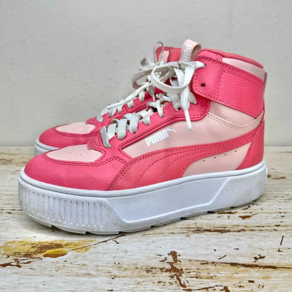 PUMA Karmen Rebelle Mid Lace Up Sneaker Youth 4